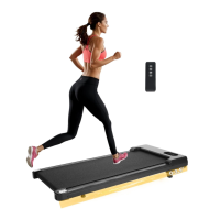 Under Desk Treadmill with Incline Remote Control 4 in 1 Walking Running Pad Machine Adjustable Speeds LED Display for Home or Office B1S