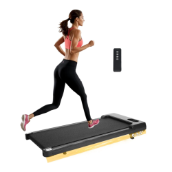 Under Desk Treadmill with Incline Remote Control 4 in 1 Walking Running Pad Machine Adjustable Speeds LED Display for Home or Office B1S